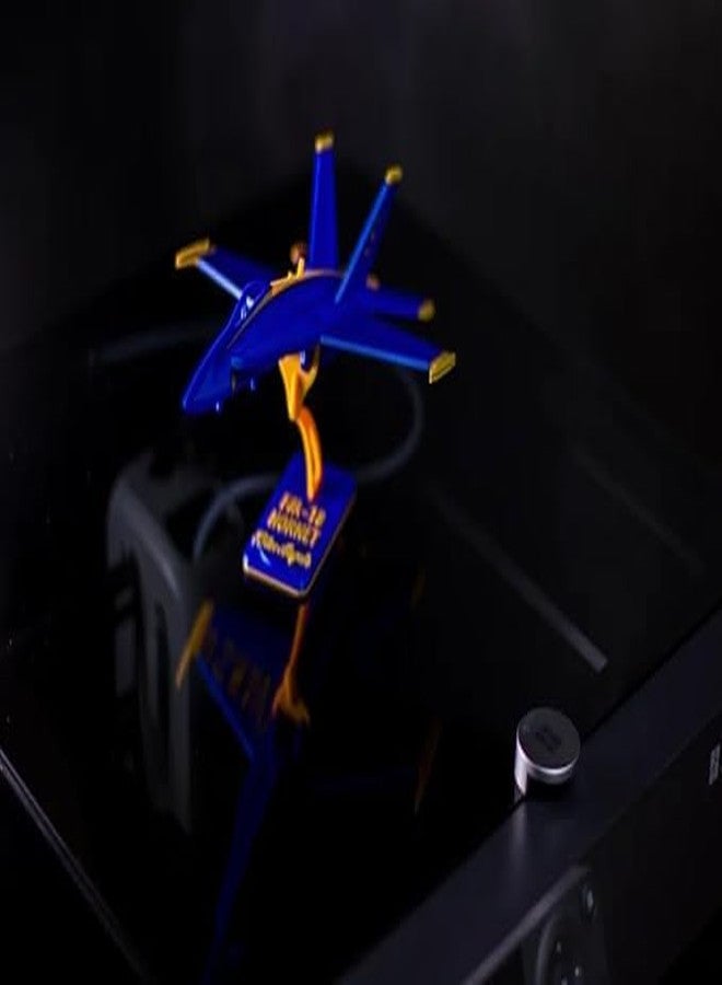 3D CRAFT Blue Angels F/A-18 Hornet Model Kit, DIY Assembly Aircraft Display Set,Multicolor - Image 3